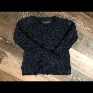 ❌SOLD❌ Chunky knit velvet sweater